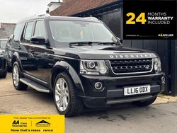 Black Used 2016 Land Rover Discovery 4 Landmark SUV | £22,490 (A bit pricey)