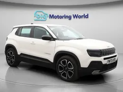White Used 2024 Jeep Avenger Altitude SUV | £18,200 (Fair price)