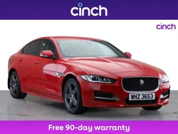 Red Used 2019 Jaguar XE R-Sport Sedan | £13,149 (Fair price)