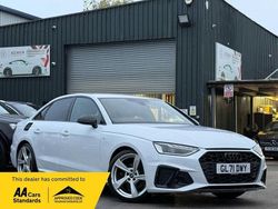 White Used 2022 Audi A4 S-Line Sedan | £17,990 (Good price)