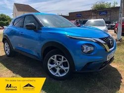 Blue Used 2022 Nissan Juke N-Connecta SUV | £13,995 (Fair price)