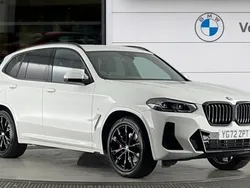 White Used 2022 BMW X3 M Sport SUV | £37,830 (A bit pricey)