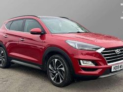 Red Used 2019 Hyundai Tucson Premium SUV | £17,957 (Fair price)