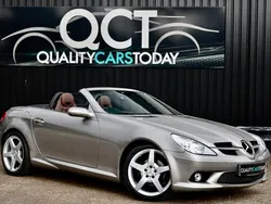 Silver Used 2007 Mercedes SLK280 Cabriolet | £10,995