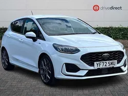 White Used 2022 Ford Fiesta ST-Line Hatchback | £13,650 (Fair price)