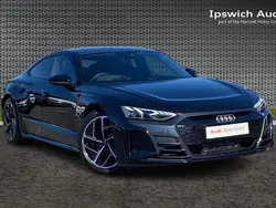 Black Used 2022 Audi e-tron GT quattro Comfort Sedan | £49,555 (A bit pricey)