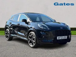 Black Used 2022 Ford Puma ST-Line X Hatchback | £17,699 (A bit pricey)