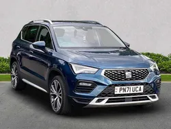 Blue Used 2021 Seat Ateca Xperience Lux SUV | £17,787 (Fair price)