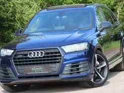 Blue Used 2019 Audi Q7 Black Edition SUV | £28,994 (Fair price)