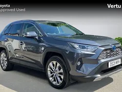 Grey Used 2021 Toyota RAV4 Hybrid SUV | £26,495 (Fair price)