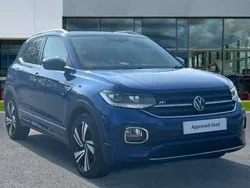 Blue Used 2021 VW T-Cross R-line SUV | £20,753 (Fair price)