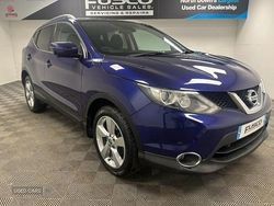 Blue Used 2016 Nissan Qashqai N-Connecta SUV | £6,750 (Fair price)