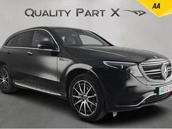 Black Used 2022 Mercedes EQC400 AMG line SUV | £24,499 (Good price)