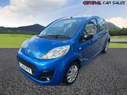 Blue Used 2013 Peugeot 107 Active Hatchback | £3,995 (Fair price)
