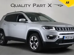 Silver Used 2020 Jeep Compass Limited SUV | £13,579 (Good price)