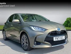 Titan bronze Used 2021 Toyota Yaris Hybrid Hatchback | £16,990 (Fair price)