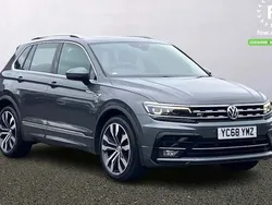 Grey Used 2018 VW Tiguan R-line SUV | £21,599 (Fair price)