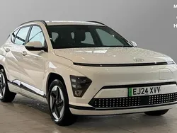 White Used 2024 Hyundai Kona Advanced SUV | £21,142 (Super price)