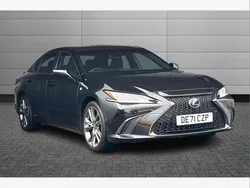 Graphite black Used 2021 Lexus ES300H Sport Line Sedan | £22,895 (Fair price)