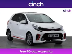 White Used 2019 Kia Picanto GT-Line S Hatchback | £10,499 (Fair price)