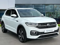 White Used 2022 VW T-Cross R-line SUV | £22,435 (Fair price)