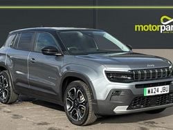 Volcano gloss Used 2024 Jeep Avenger EV Summit SUV | £18,350 (Fair price)