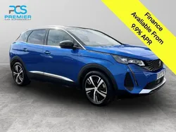 Blue Used 2022 Peugeot 3008 GT-line Hatchback | £14,495 (Good price)