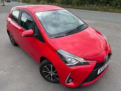 Red Used 2018 Toyota Yaris Hatchback | £7,990 (Fair price)