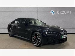 Black sapphire metallic paint Used 2025 BMW i4 M Sport Sedan | £38,475 (Good price)
