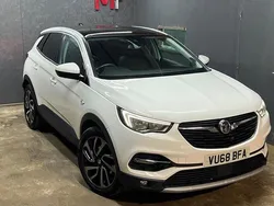 White Used 2018 Vauxhall Grandland X Elite SUV | £7,490 (A bit pricey)