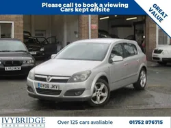 Silver Used 2008 Vauxhall Astra SRi Hatchback | £1,495 (A bit pricey)