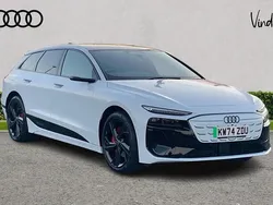 White Used 2025 Audi A6 e-tron Performance Estate | £62,626