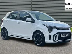 White New 2024 Kia Picanto GT-Line Hatchback | £17,170 (Fair price)