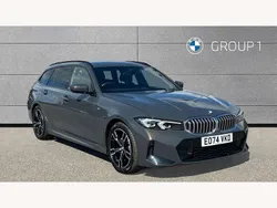 Grey New 2024 BMW 320 M Sport Estate | £35,550 (Fair price)