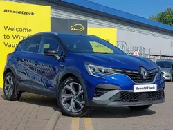 Blue/black Used 2021 Renault Captur R.S. SUV | £16,498 (Fair price)