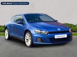 Blue Used 2017 VW Scirocco GT Coupe | £11,411 (Fair price)