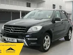 Black Used 2014 Mercedes ML250 AMG SUV | £10,499 (Fair price)