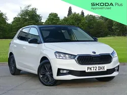 White Used 2022 Skoda Fabia Colour Edition Hatchback | £13,595 (Fair price)