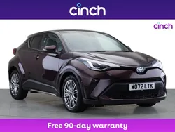 Mauve/purple Used 2023 Toyota C-HR SUV | £21,699 (Fair price)