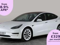 White Used 2021 Tesla Model 3 Standard Range Sedan | £18,244 (Fair price)