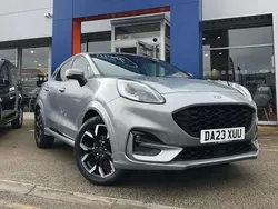 Silver Used 2023 Ford Puma Gen-E ST-Line X Hatchback | £18,495 (A bit pricey)