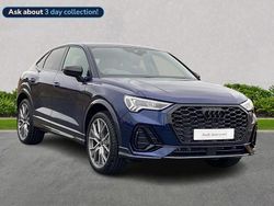 Blue Used 2025 Audi Q3 Black Edition SUV | £36,180 (Fair price)