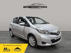 Silver Used 2013 Toyota Yaris Multidrive S Hatchback | £8,200 (Fair price)