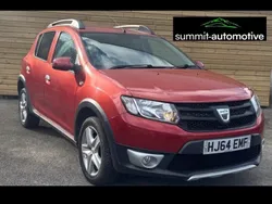 Red Used 2014 Dacia Sandero Ambiance Hatchback | £3,490 (Fair price)
