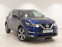 Blue Used 2017 Nissan Qashqai N-Connecta SUV | £13,998 (Fair price)