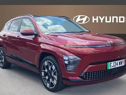 Red Used 2024 Hyundai Kona Ultimate SUV | £24,136 (Fair price)