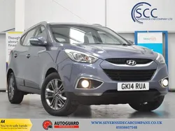 Blue Used 2014 Hyundai ix35 SE SUV | £6,495 (Fair price)