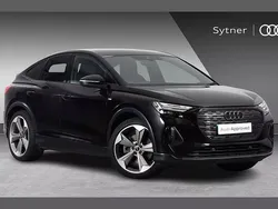 Black Used 2024 Audi Q4 Sportback e-tron Black Edition SUV | £36,500 (Expensive)