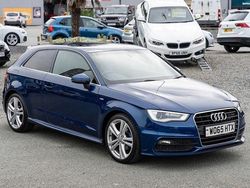 Blue Used 2016 Audi A3 S-Line Hatchback | £10,995 (Good price)