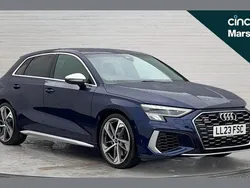Blue Used 2023 Audi S3 Comfort Hatchback | £30,714 (Fair price)